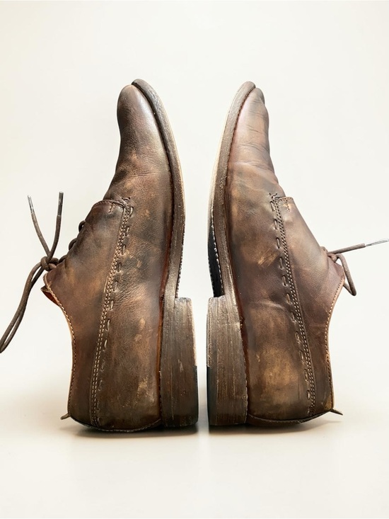 BED STU Cobbler Series Men\'s 11 Brown Distressed Leather Derby Oxford main image 10